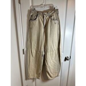 BDG Urban Outfitters Jeans Women's Size 30W Beige‎ High Rise Balloon Leg